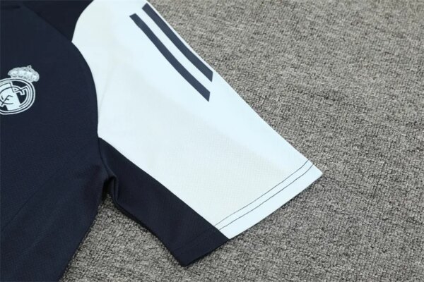 24-25 Real Madrid Short Sleeve Training Suit - Image 4