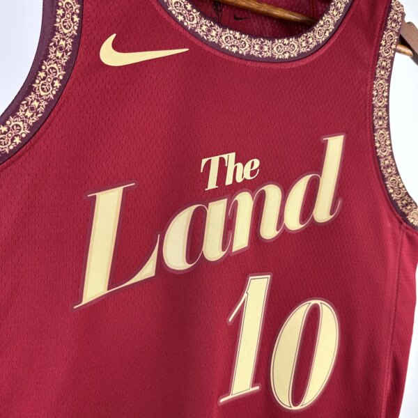2024 Cleveland Cavaliers City Edition GARLAND #10 Swingman NBA Jersey - Image 4