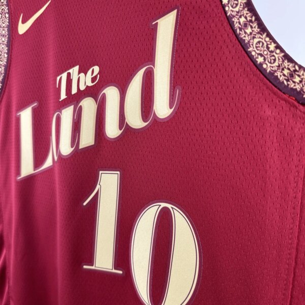 2024 Cleveland Cavaliers City Edition GARLAND #10 Swingman NBA Jersey - Image 5