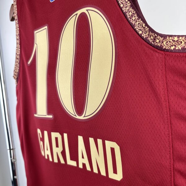 2024 Cleveland Cavaliers City Edition GARLAND #10 Swingman NBA Jersey - Image 8