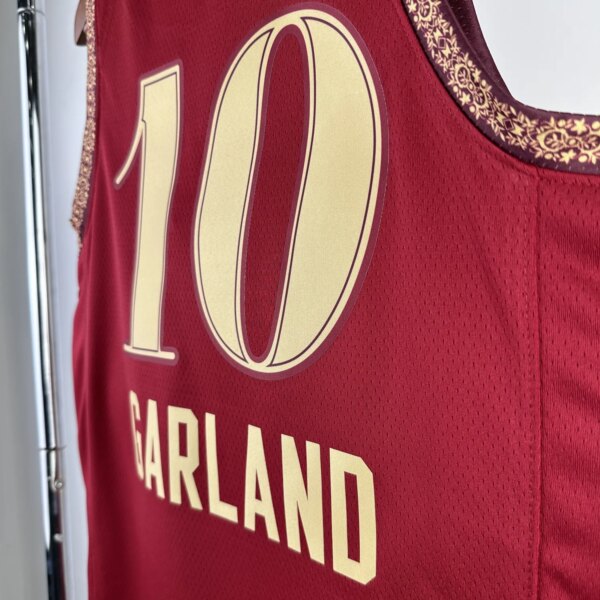 2024 Cleveland Cavaliers City Edition GARLAND #10 Swingman NBA Jersey - Image 9