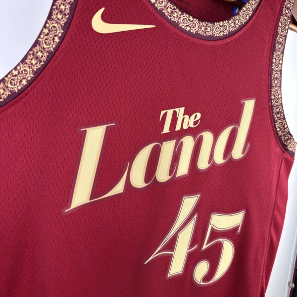 2024 Cleveland Cavaliers City Edition MITCHELL #45 Swingman NBA Jersey - Image 3