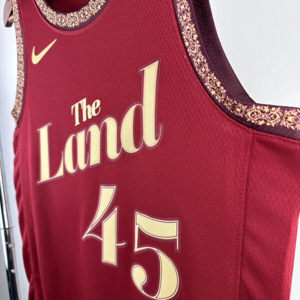 2024 Cleveland Cavaliers City Edition MITCHELL #45 Swingman NBA Jersey - Image 4