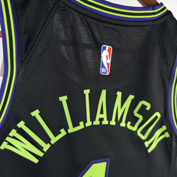 2024 New Orleans Pelicans City Edition WILLIAMSON #1 NBA Swingman Jersey - Image 7
