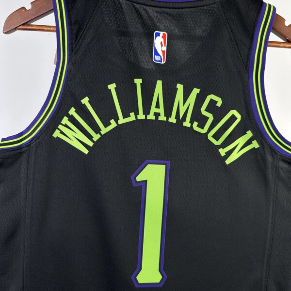 2024 New Orleans Pelicans City Edition WILLIAMSON #1 NBA Swingman Jersey - Image 8