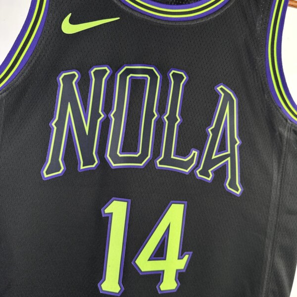 2024 New Orleans Pelicans City Edition INGRAM  #14 NBA Swingman Jersey - Image 3
