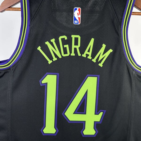 2024 New Orleans Pelicans City Edition INGRAM  #14 NBA Swingman Jersey - Image 7