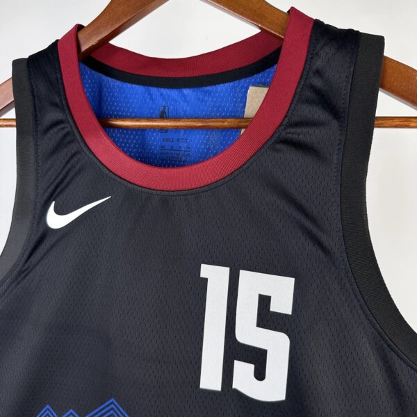 2024 Denver Nuggets City Edition JOKIC  #15 NBA Swingman Jersey - Image 3