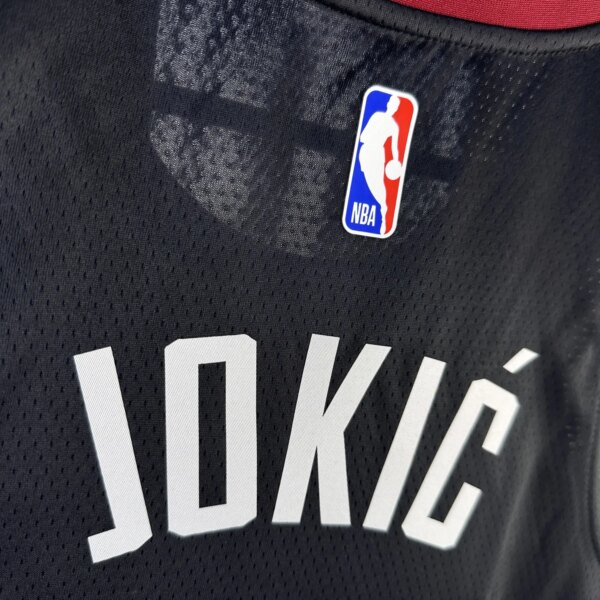 2024 Denver Nuggets City Edition JOKIC  #15 NBA Swingman Jersey - Image 9