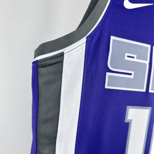 2023 Sacramento Kings Away SABONIS #10 Swingman NBA Jersey - Image 2