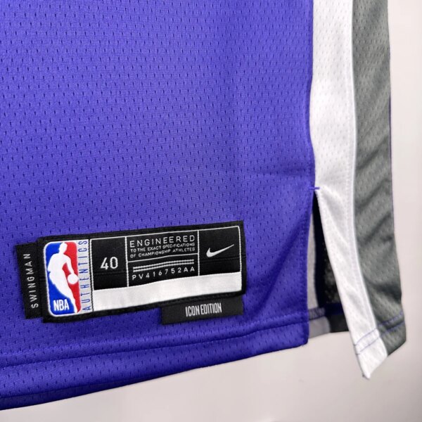 2023 Sacramento Kings Away SABONIS #10 Swingman NBA Jersey - Image 4