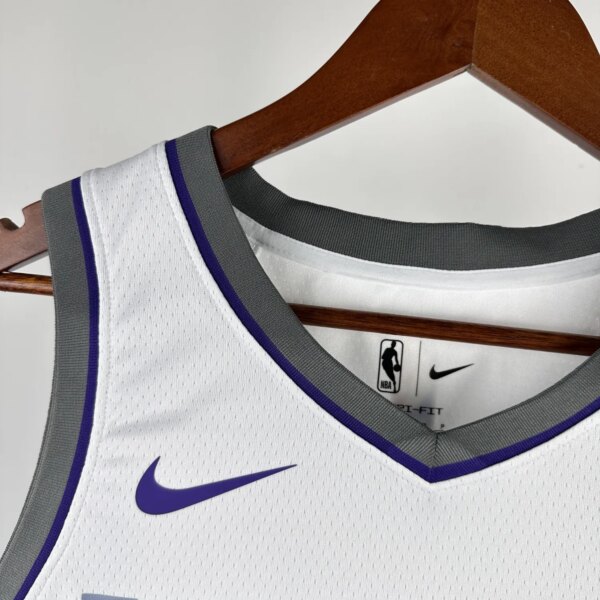 2023 Sacramento Kings Home FOX #5 NBA Jersey - Image 2