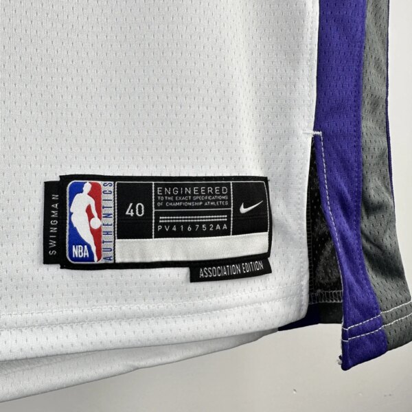 2023 Sacramento Kings Home FOX #5 NBA Jersey - Image 6