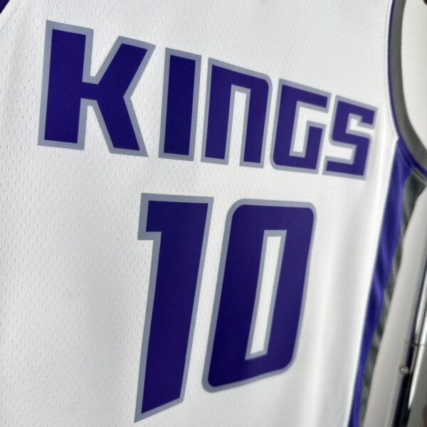 2023 Sacramento Kings Home SABONIS #10 NBA Jersey - Image 4