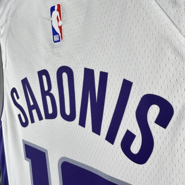 2023 Sacramento Kings Home SABONIS #10 NBA Jersey - Image 8