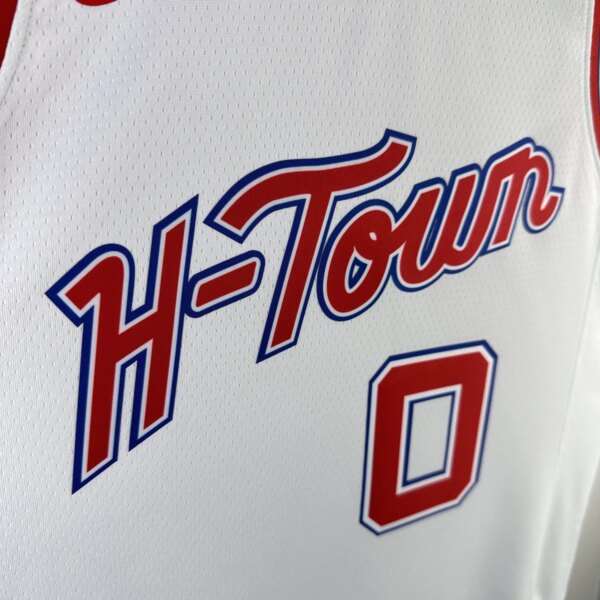 2024 Houston Rockets City Edition WESTBROOK  #0 NBA Swingman Jersey - Image 3