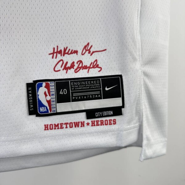2024 Houston Rockets City Edition GREEN  #4 NBA Swingman Jersey - Image 5