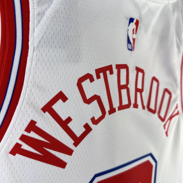 2024 Houston Rockets City Edition WESTBROOK  #0 NBA Swingman Jersey - Image 7