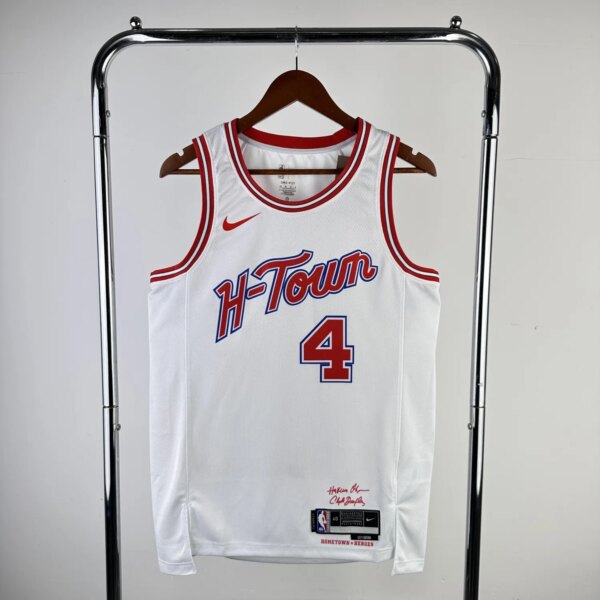 2024 Houston Rockets City Edition GREEN  #4 NBA Swingman Jersey