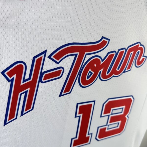 2024 Houston Rockets City Edition HARDEN  #13 NBA Swingman Jersey - Image 3