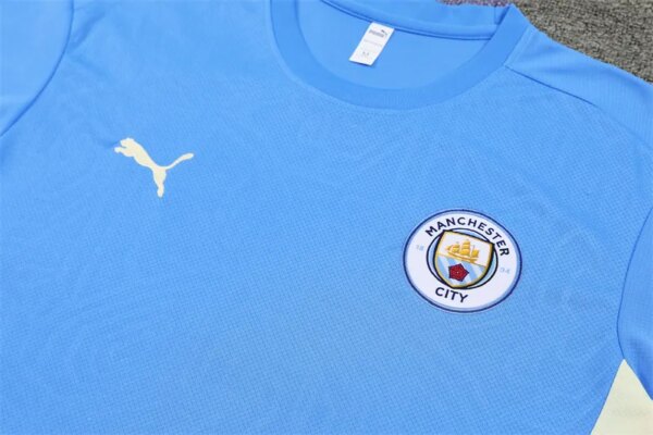 24-25 Manchester City Short Sleeve Training Suit - Image 3
