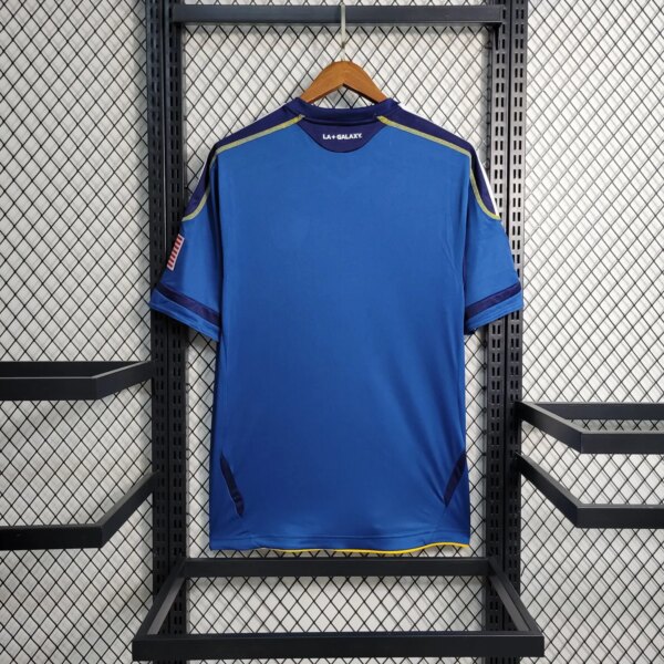 11-12 LA Galaxy Blue Retro Jersey - Image 5