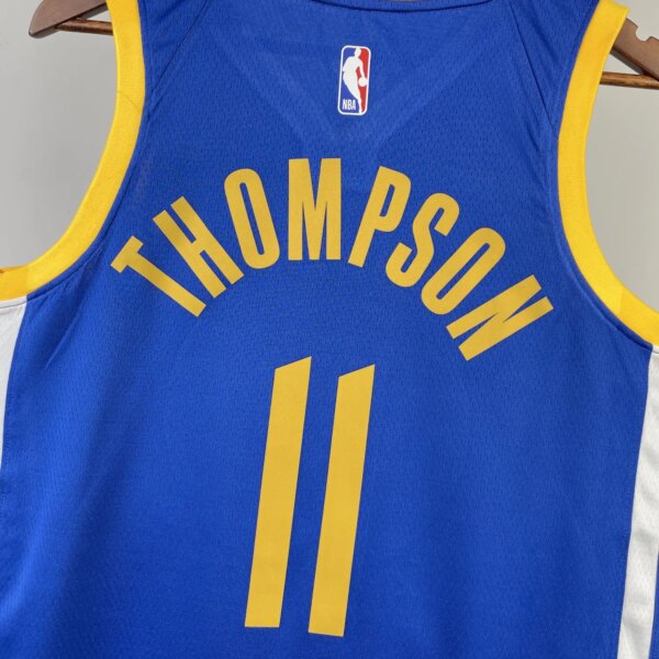 2023 Warriors Away THOMPSON #11 NBA Swingman Jersey - Image 4