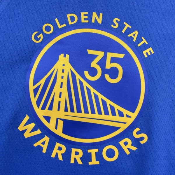 2023 Warriors Away DURANT #35 NBA Swingman Jersey - Image 3