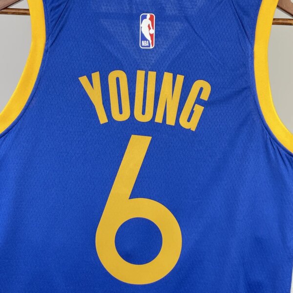 2023 Warriors Away YOUNG #6 NBA Swingman Jersey - Image 6