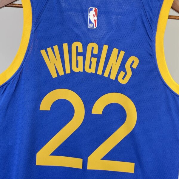 2023 Warriors Away WIGGINS #22 NBA Swingman Jersey - Image 4