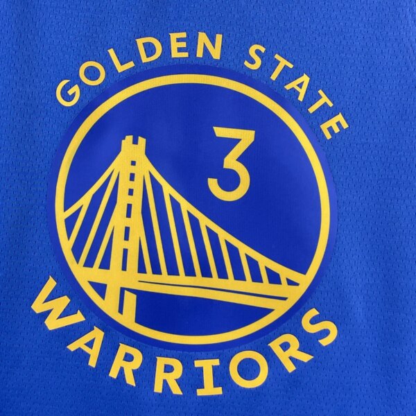 2023 Warriors Away POOLE #3 NBA Swingman Jersey - Image 3