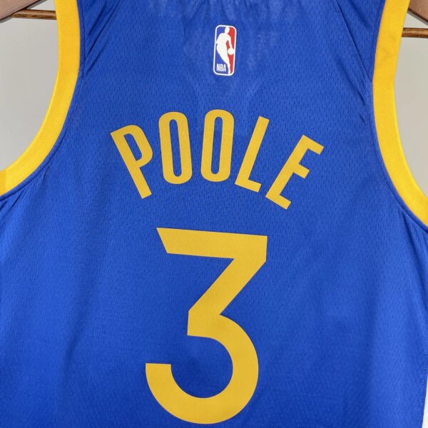 2023 Warriors Away POOLE #3 NBA Swingman Jersey - Image 5