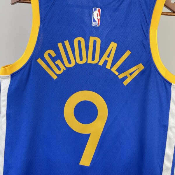 2023 Warriors Away IGUODALA #9 NBA Swingman Jersey - Image 6