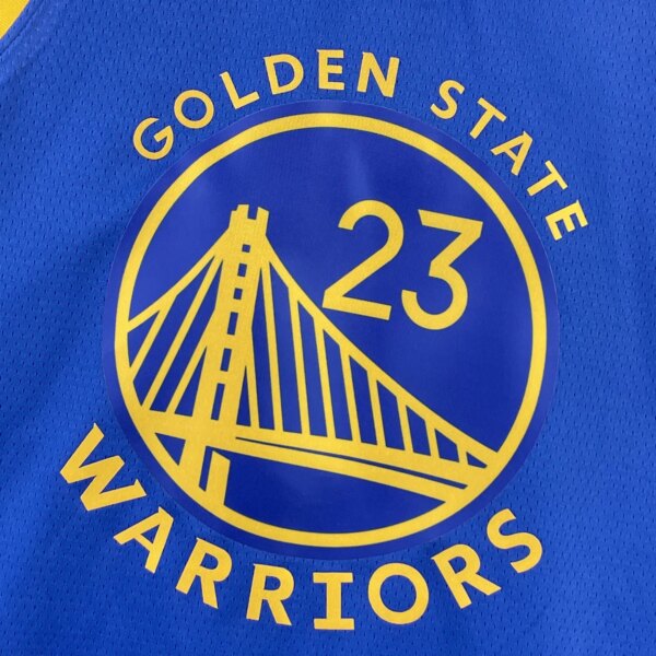 2023 Warriors Away GREEN #23 NBA Swingman Jersey - Image 3