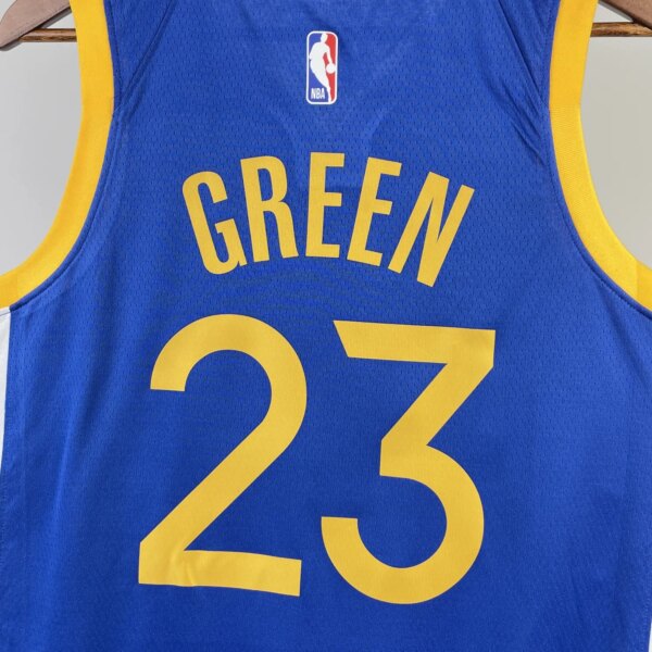 2023 Warriors Away GREEN #23 NBA Swingman Jersey - Image 6
