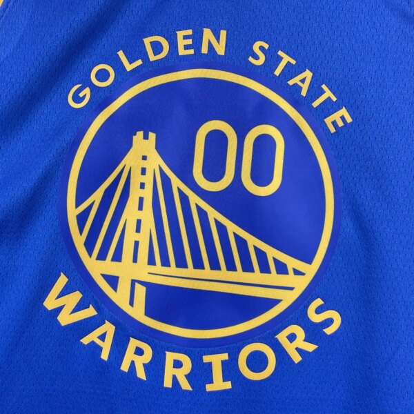 2023 Warriors Away KUMINGA #00 NBA Swingman Jersey - Image 3