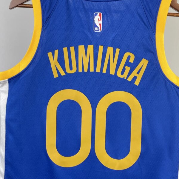 2023 Warriors Away KUMINGA #00 NBA Swingman Jersey - Image 6