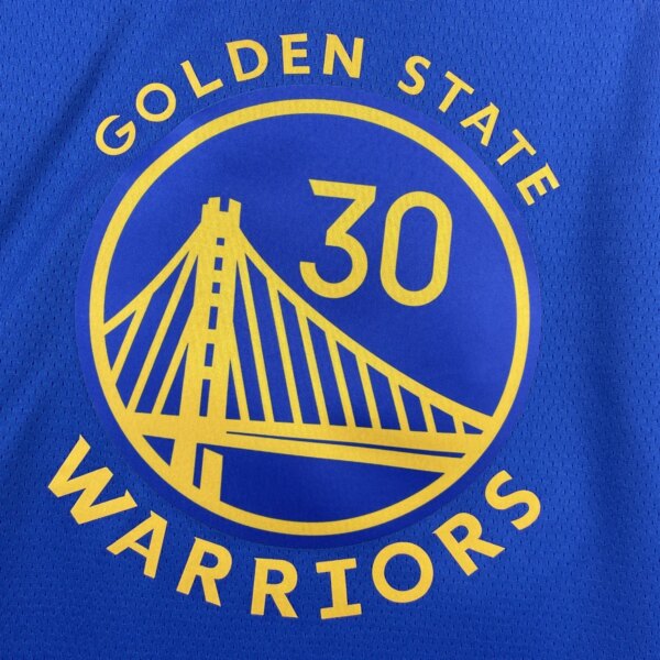 2023 Warriors Away Curry #30 NBA Swingman Jersey - Image 3