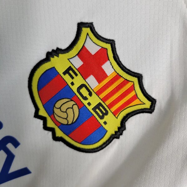23-24 Barcelona Away Kids Kit - Image 2