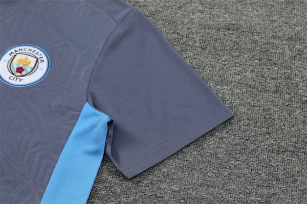 24-25 Manchester City Short Sleeve Training Suit - Image 4