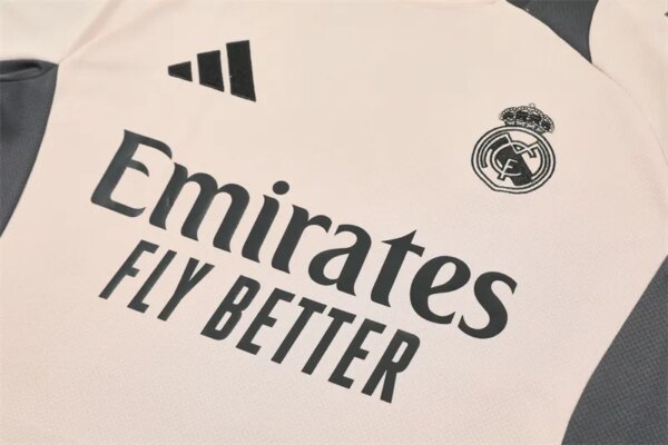 24-25 Real Madrid Short Sleeve Training Suit - Image 3