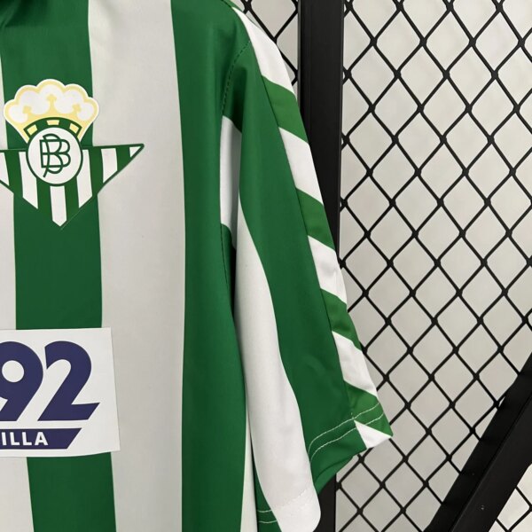1988-89 Real Betis Home Retro Jersey - Image 2