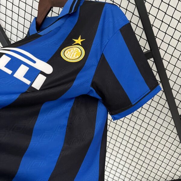 1995-96 Inter Milan Home Retro Jersey - Image 3