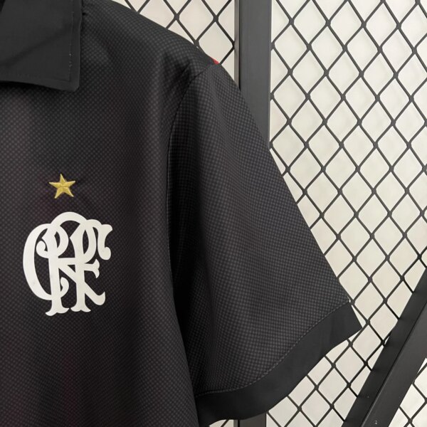 2012 Flamengo Home 100th Anniversary Retro Jersey - Image 2