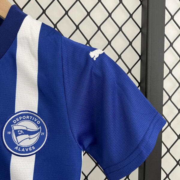 23-24 Alaves Home Kids Kit - Image 2