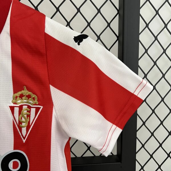 23-24 Sporting Gijon Home Kids Kit - Image 2