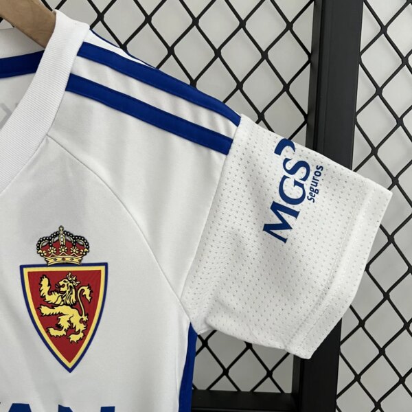 23-24 Real Zaragoza Home Kids Kit - Image 2
