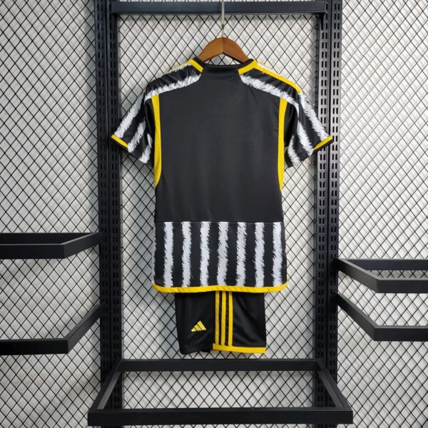 23-24 Juventus Home Kid Kit - Image 4
