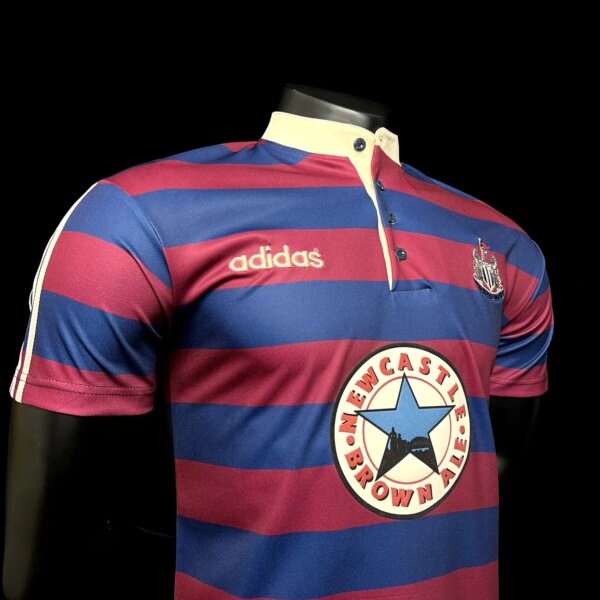1995-97 Newcastle United Away Retro Jersey - Image 4