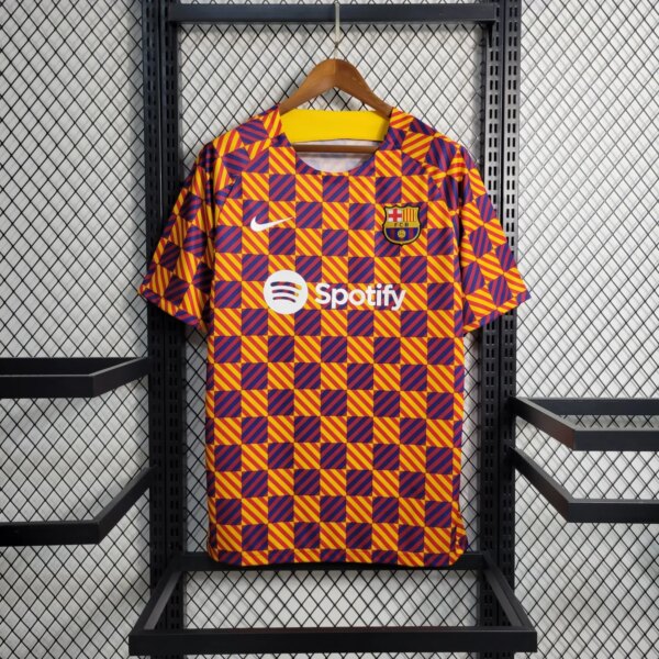 23-24 Barcelona  Training Fans Jersey